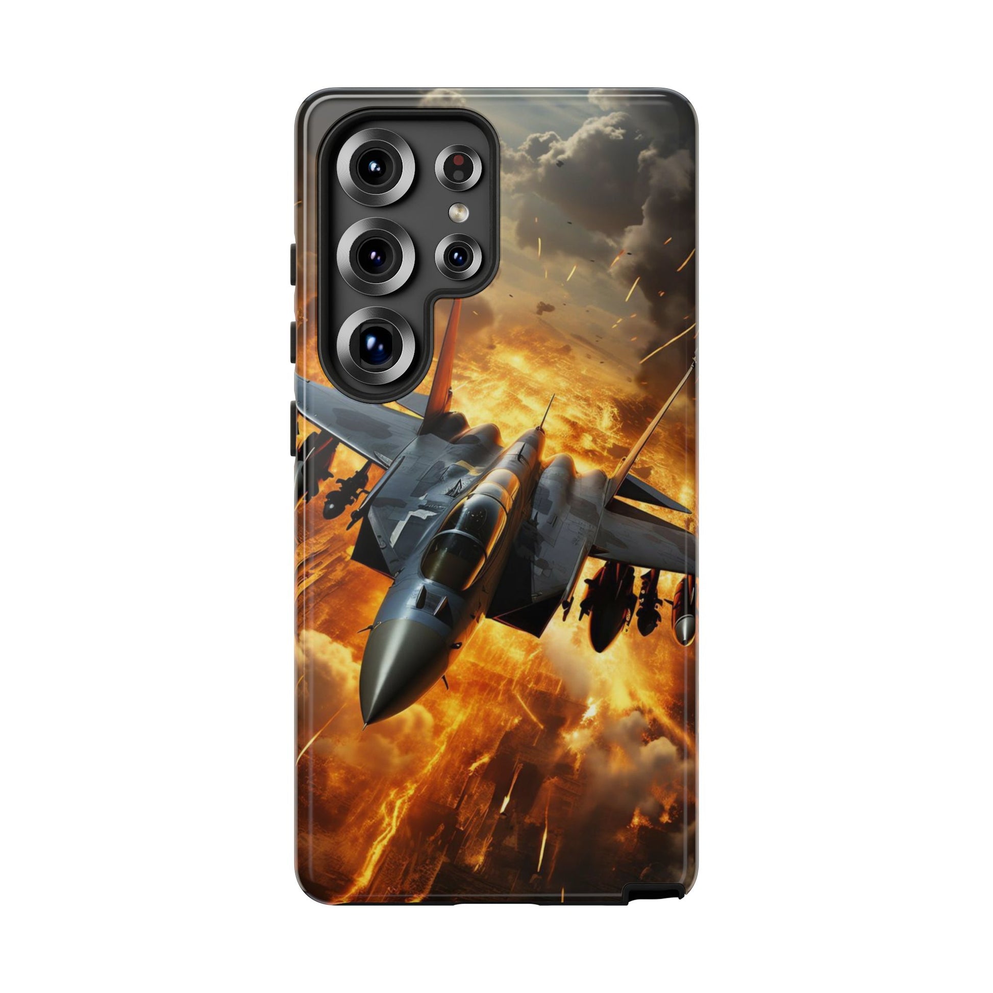 F-15 Fighter Jet Tough Cases for iPhones, Samsung, and Pixel