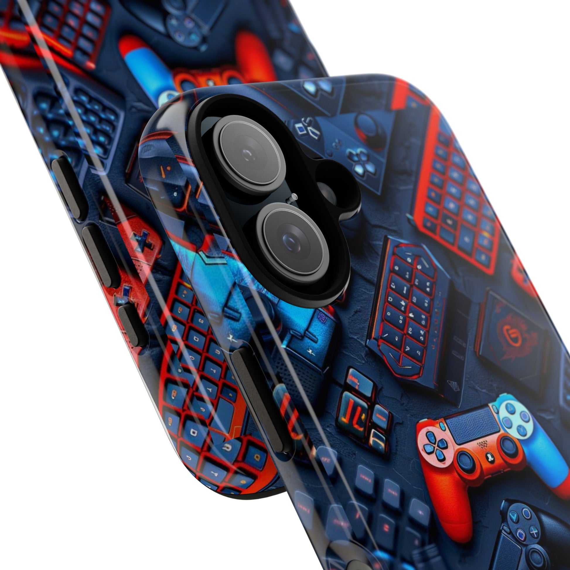 Gamer Themed Controllers Tough Cases for iPhones, Samsung, and Pixel