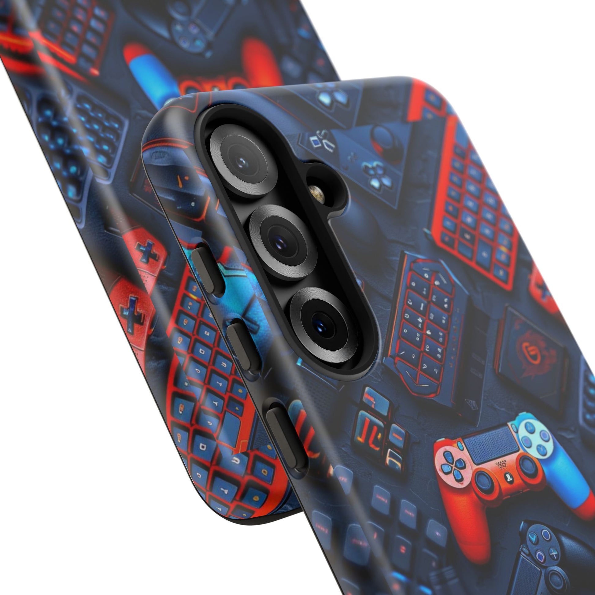 Gamer Themed Controllers Tough Cases for iPhones, Samsung, and Pixel