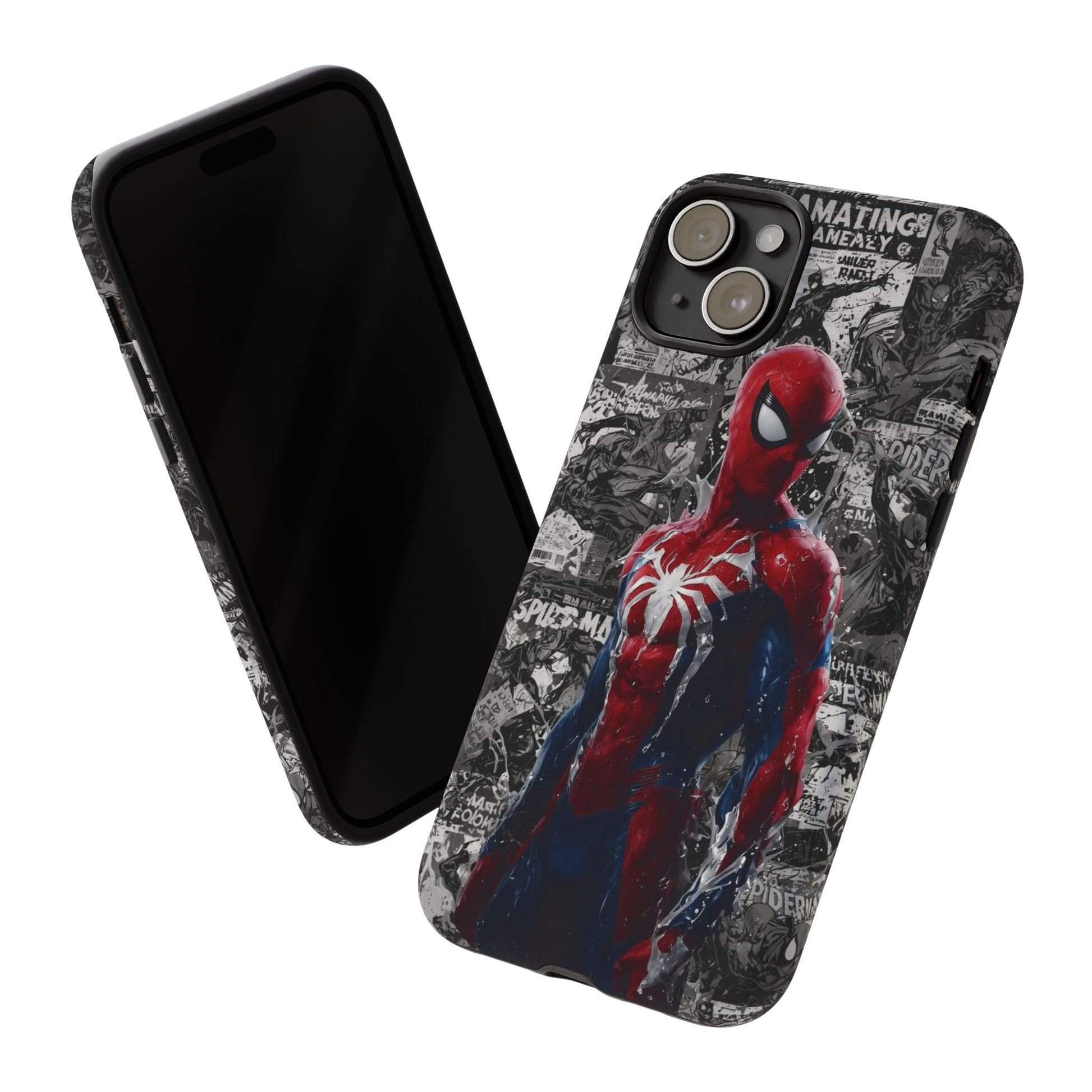 Spiderman Phone Case, Tough Cases for iPhones, Samsung, and Pixel