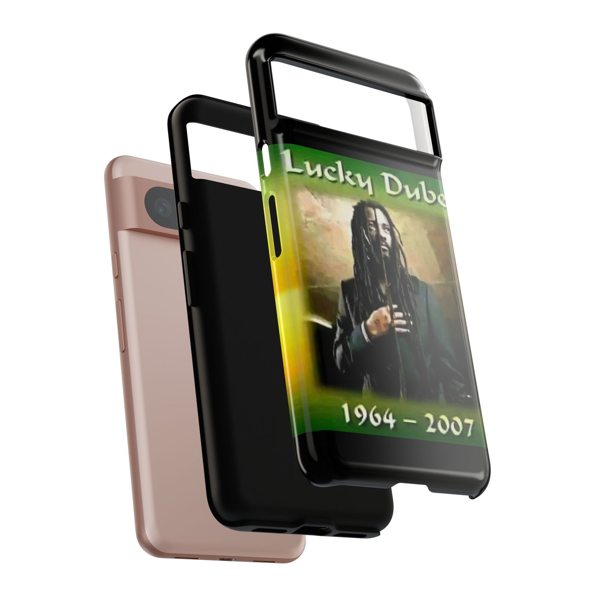 Lucky Dube Tough Cases for iPhones, Samsung, and Pixel