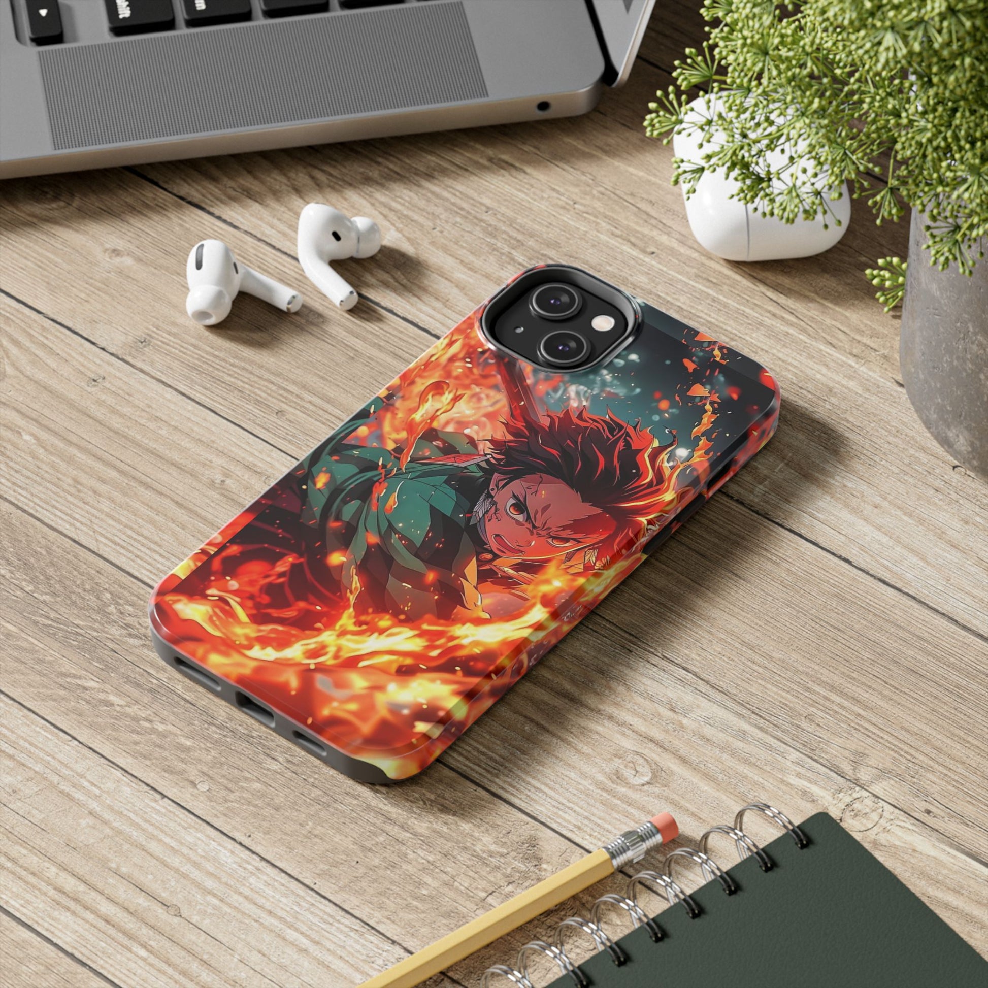 Demon Slayer Tanjiro Phone Case for iPhone & Samsung Galaxy Phones