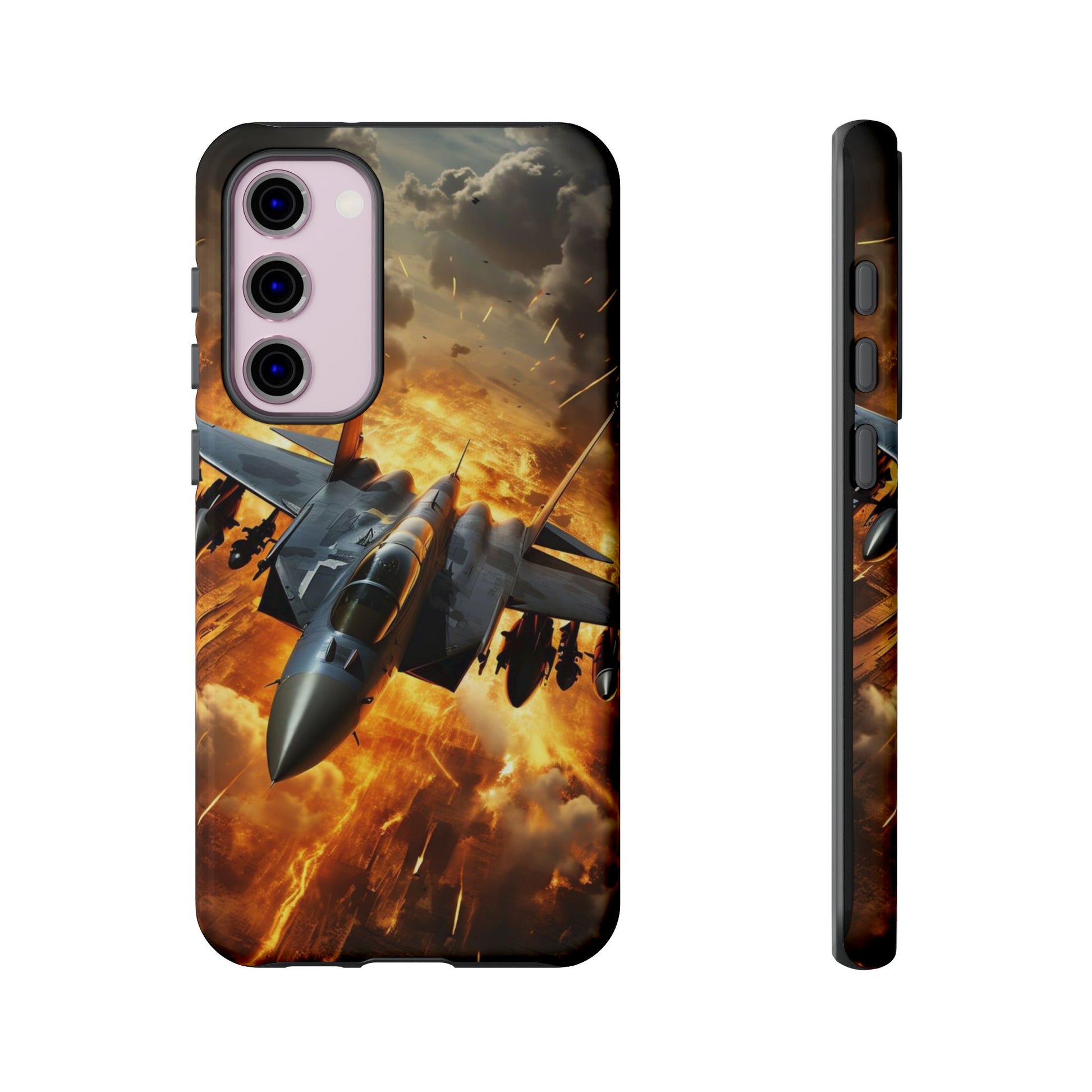F-15 Fighter Jet Tough Cases for iPhones, Samsung, and Pixel
