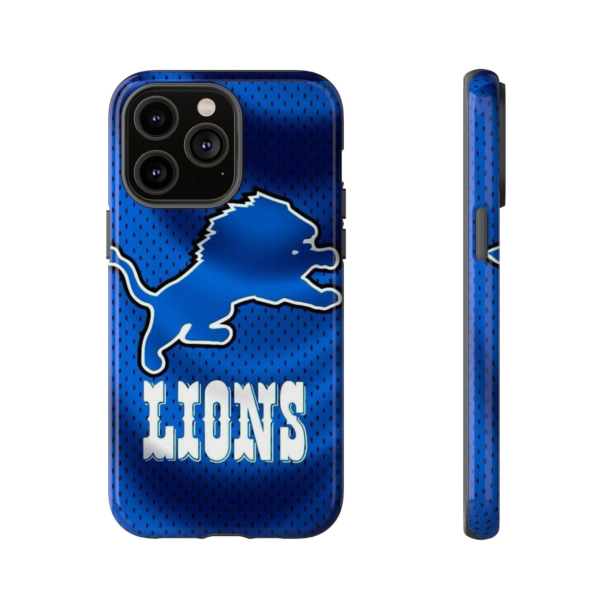 Detroit Lions Football Jersey Phone Case, Tough Cases for iPhones, Samsung, and Pixel