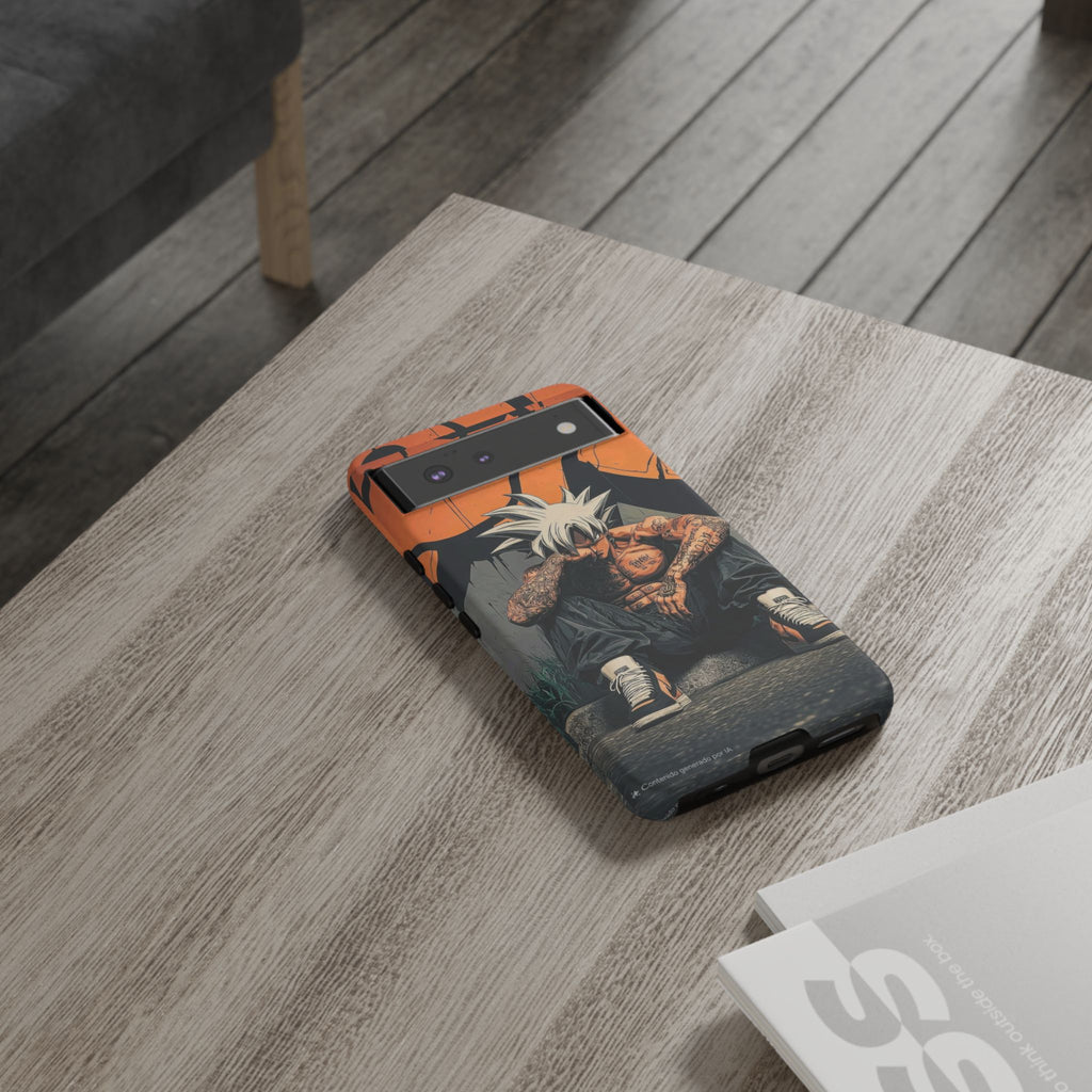 Anime DBZ Thug Tough Cases for iPhones, Samsung, and Pixel