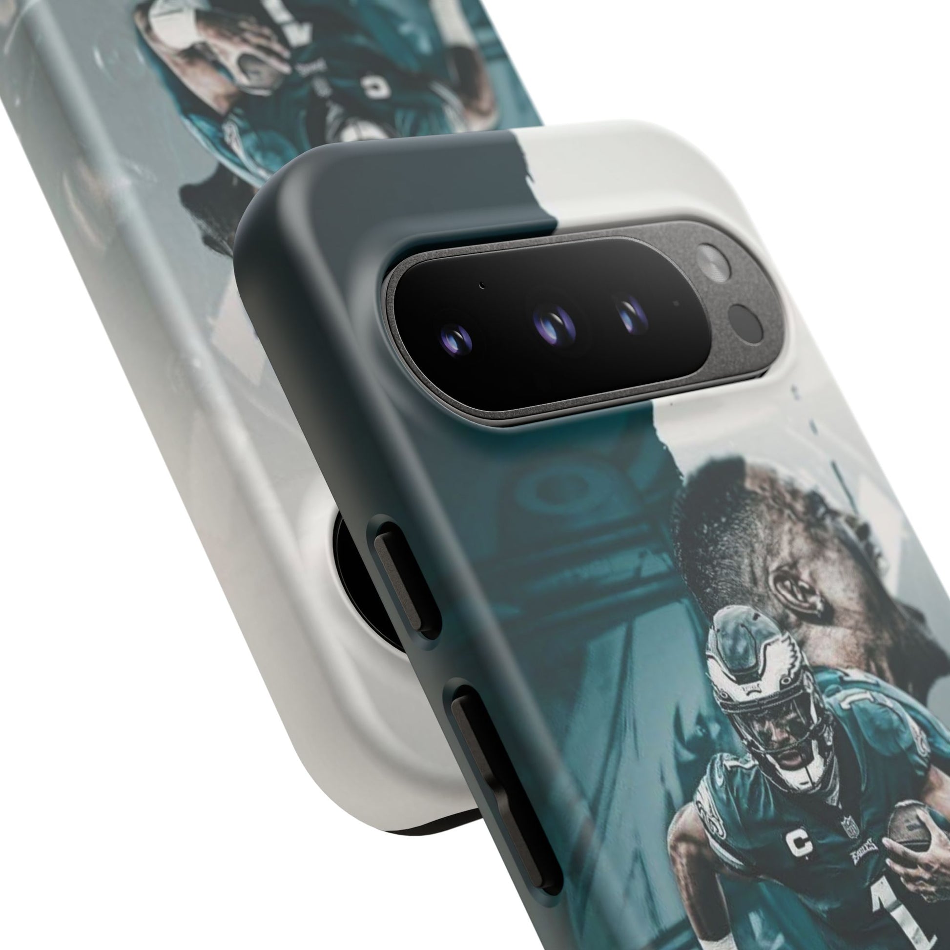 Jalen Hurts Eagles Football Tough Cases for iPhones, Samsung, and Pixel