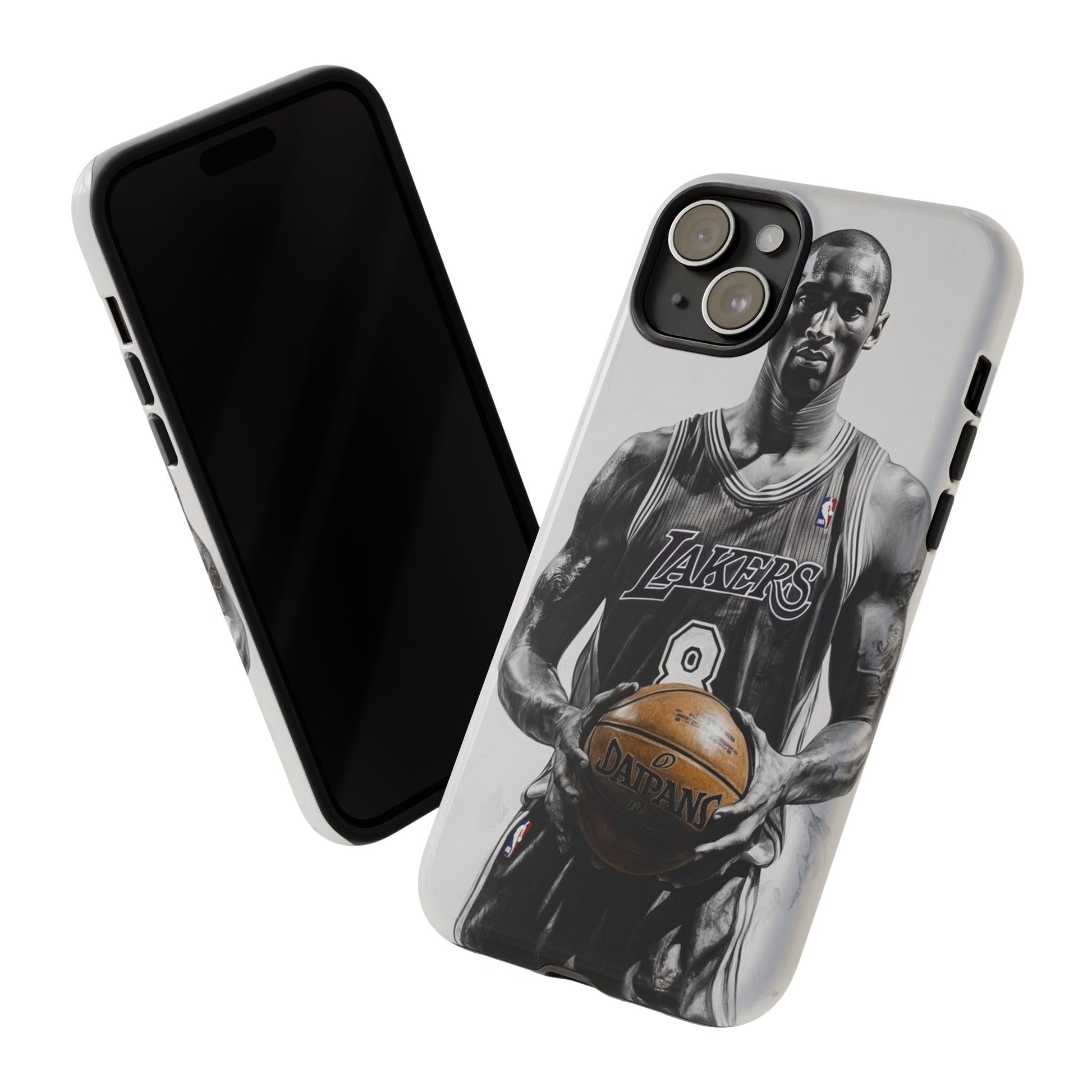 Kobe Basketball Art Tough Cases for iPhones, Samsung, and Pixel