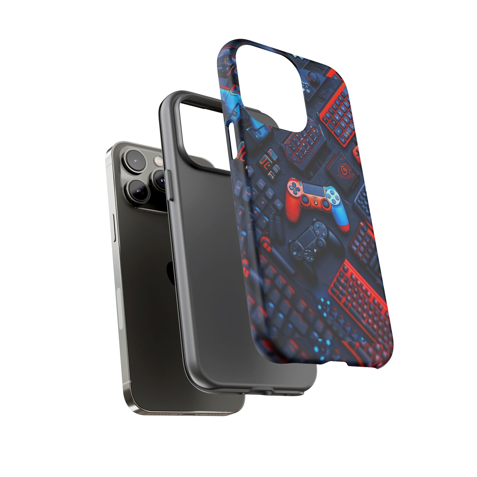 Gamer Themed Controllers Tough Cases for iPhones, Samsung, and Pixel
