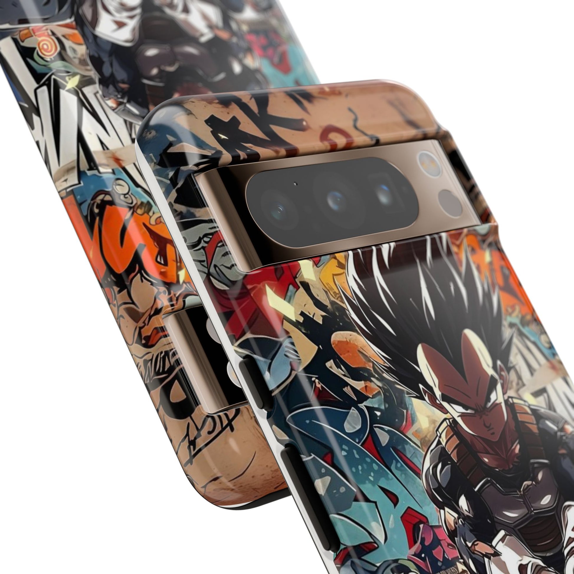 Anime Vegeta Dragon ball Z Tough Cases for iPhones, Samsung, and Pixel