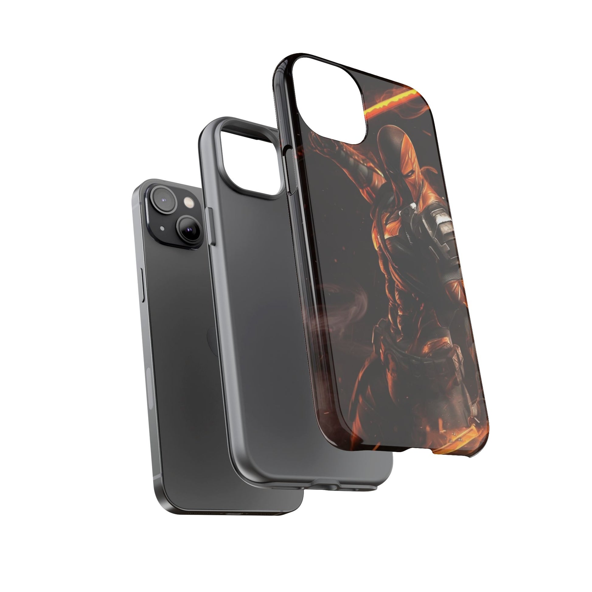DC Comics Death Stroke Tough Cases for iPhones, Samsung, and Pixel