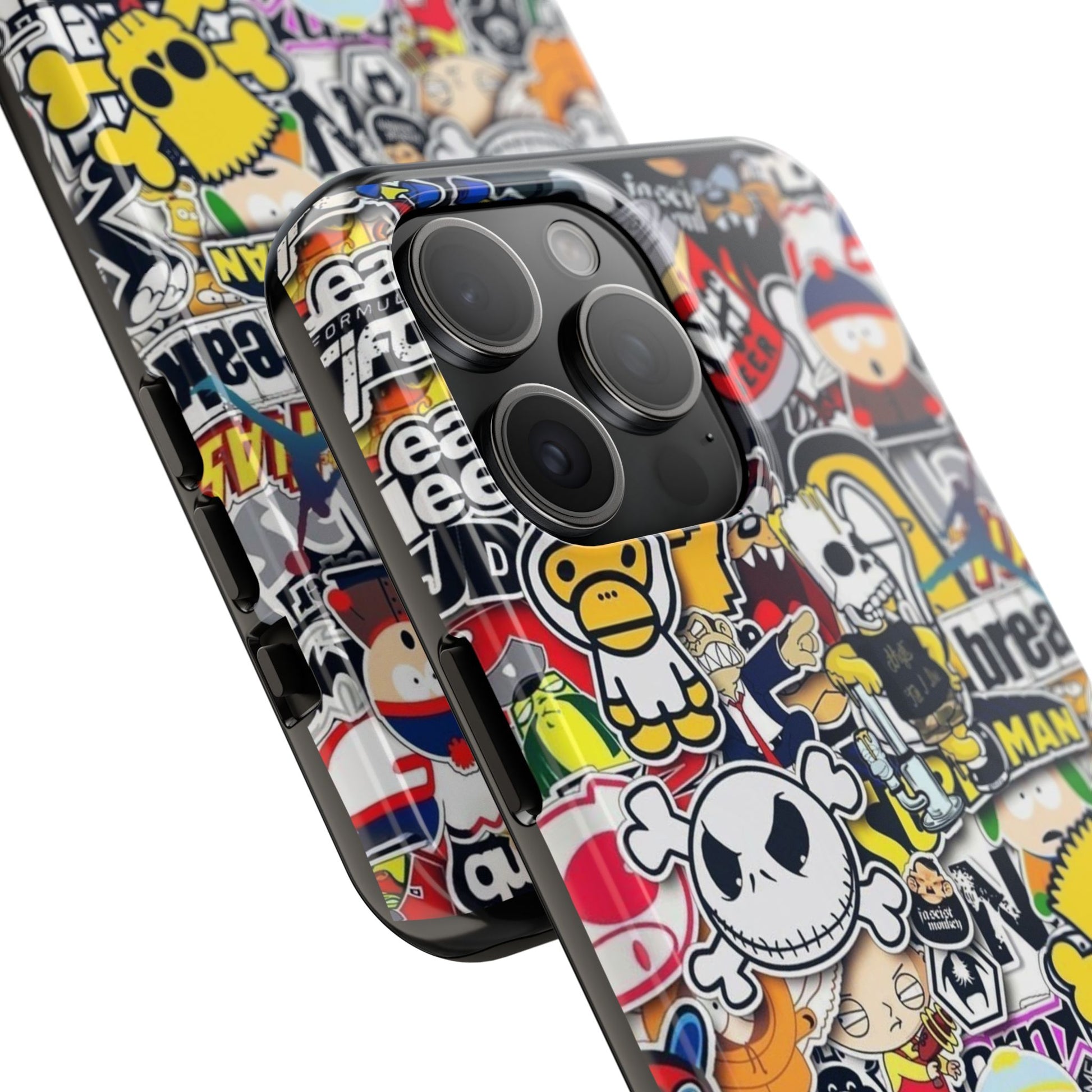 Sticker Bomb Theme Phone Case for iPhone & Samsung Galaxy Phones